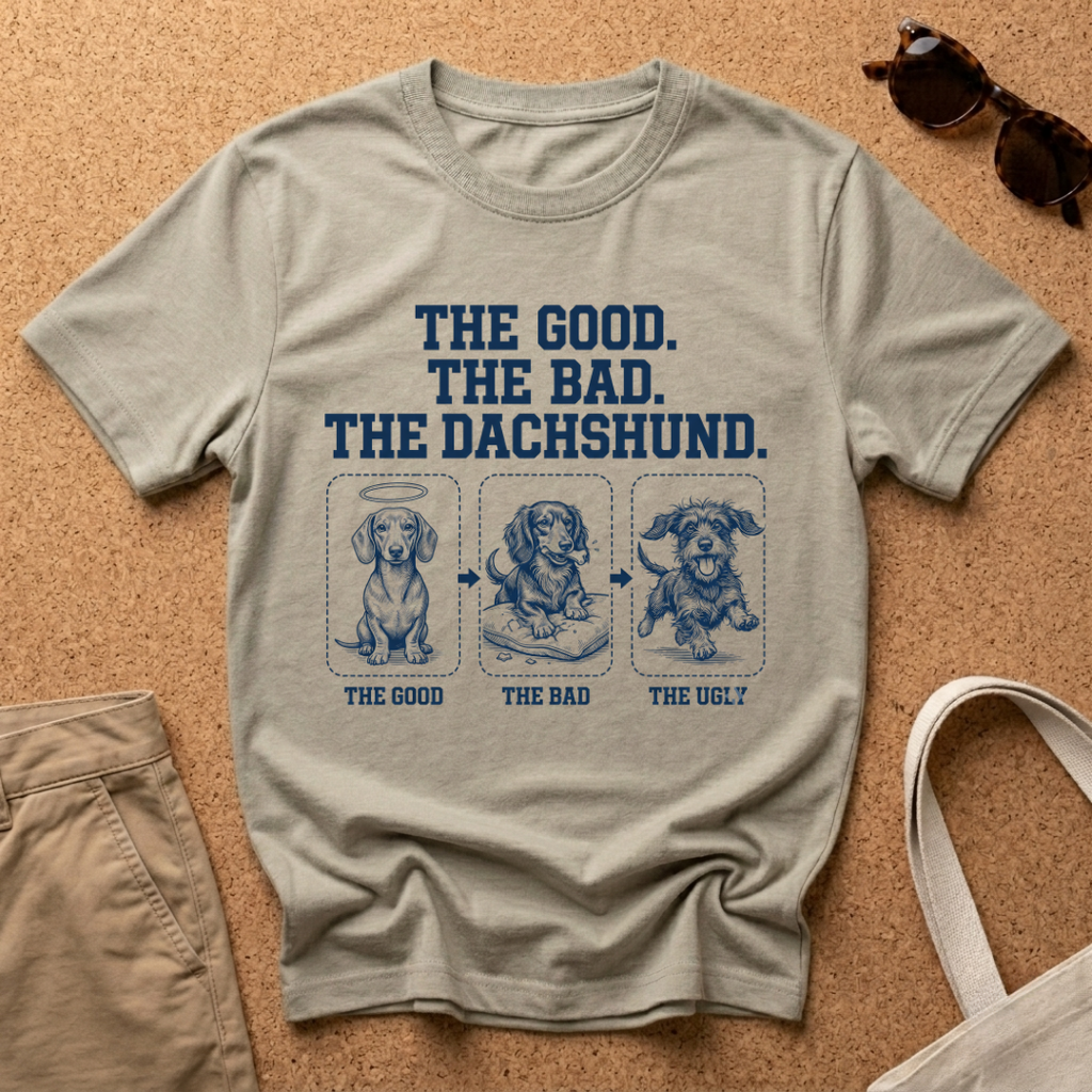 The Dachshund Trio T-Shirt