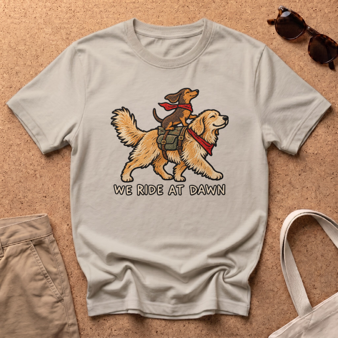 We Ride T-Shirt - Sand