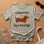 Supported Sausage Heart T-Shirt
