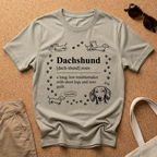 Dachshund Troublemaker Cute T-Shirt