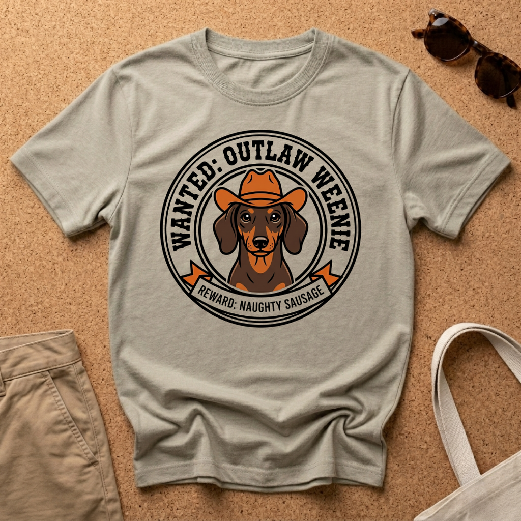 Wanted Outlaw Weenie T-Shirt