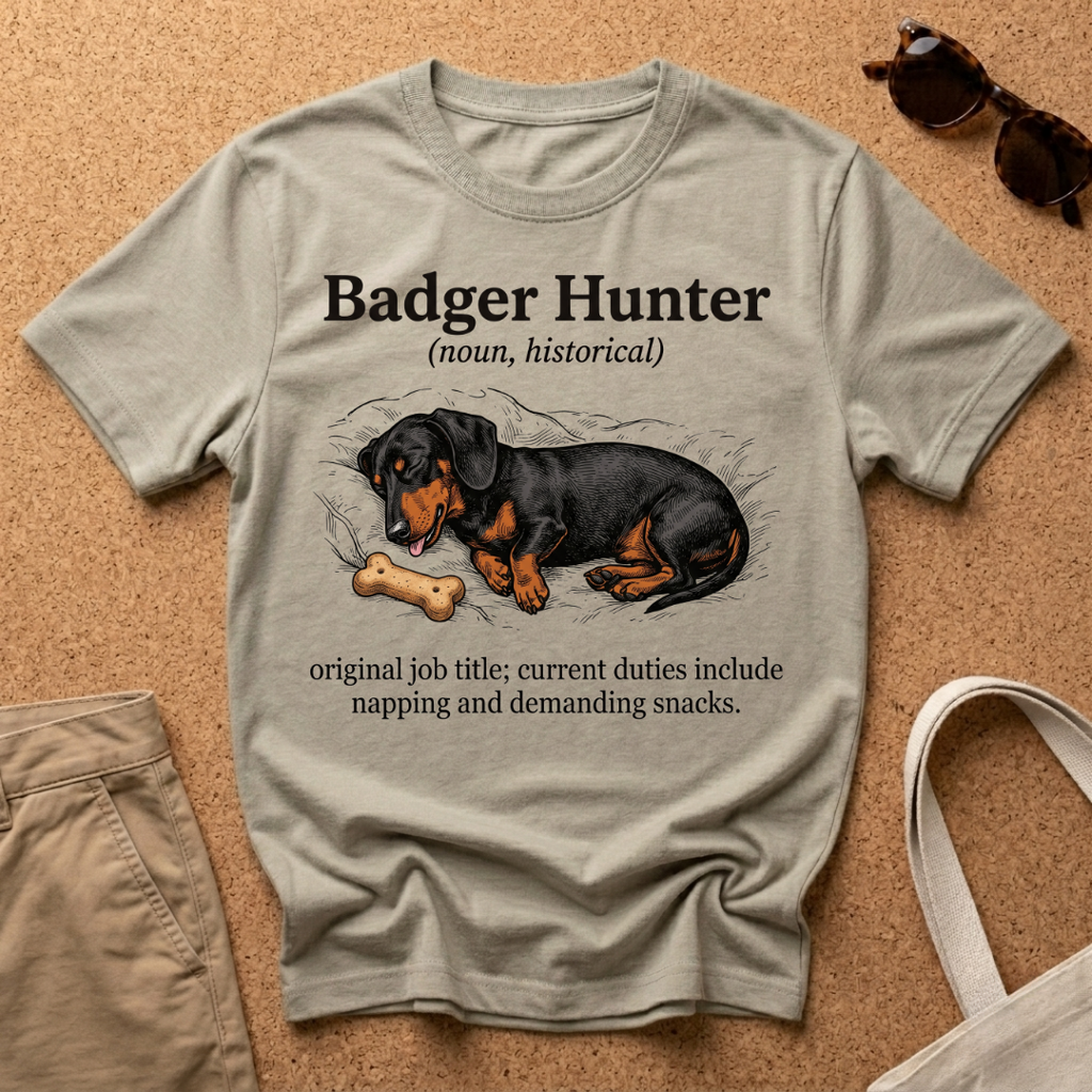 Badger Hunter Noun T-Shirt
