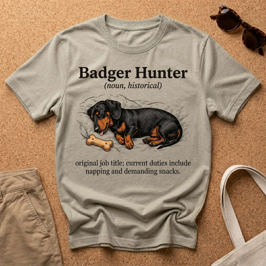 Badger Hunter Noun T-Shirt