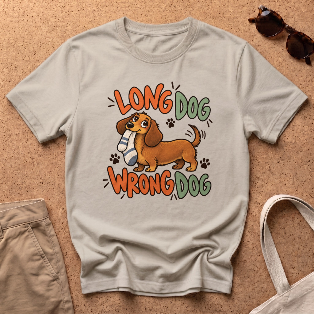 Wrong Dog T-Shirt - Sand