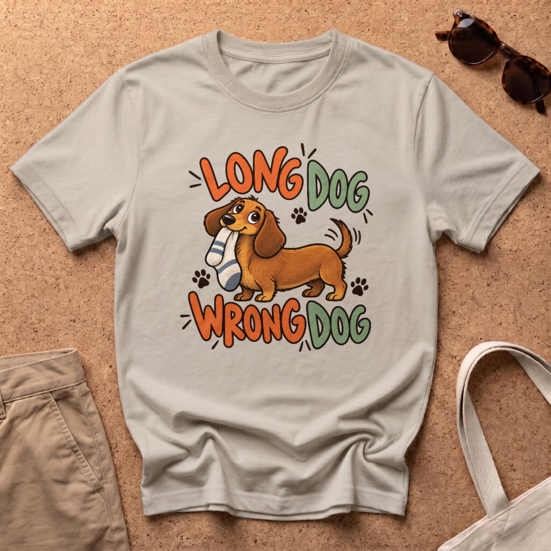 Wrong Dog T-Shirt - Sand