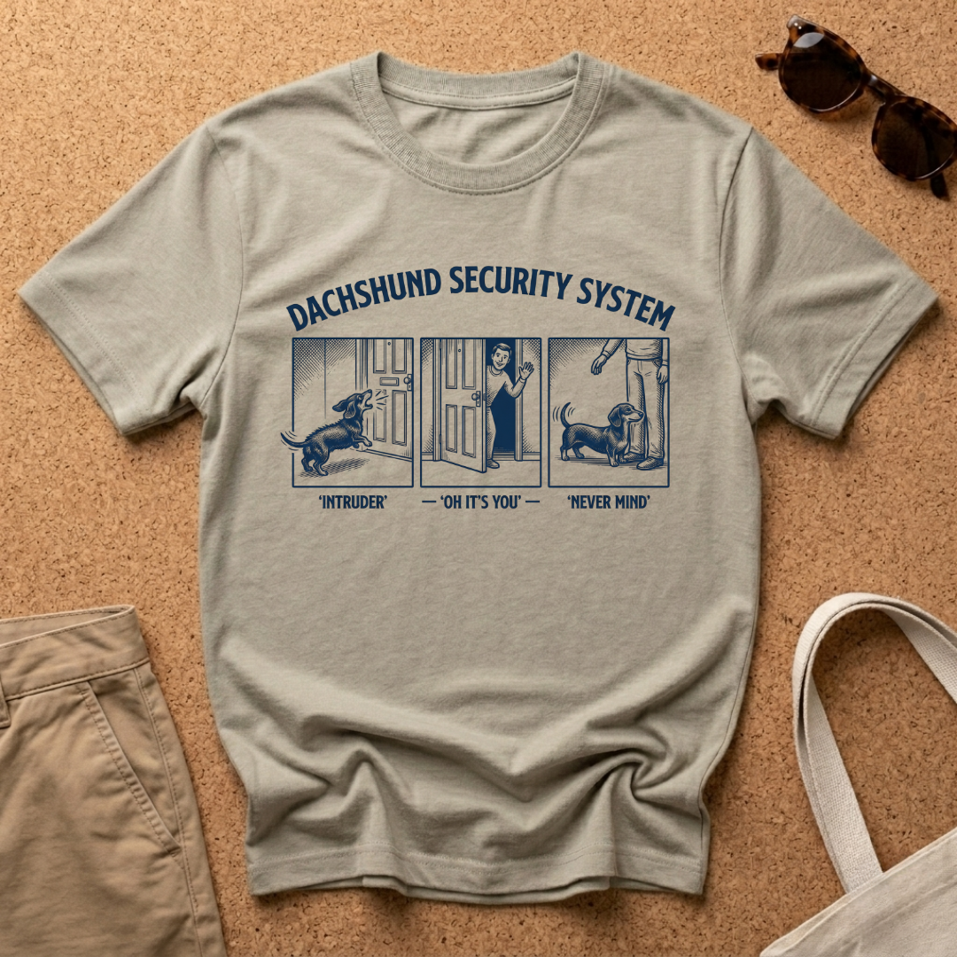 Dachshund Security T-Shirt
