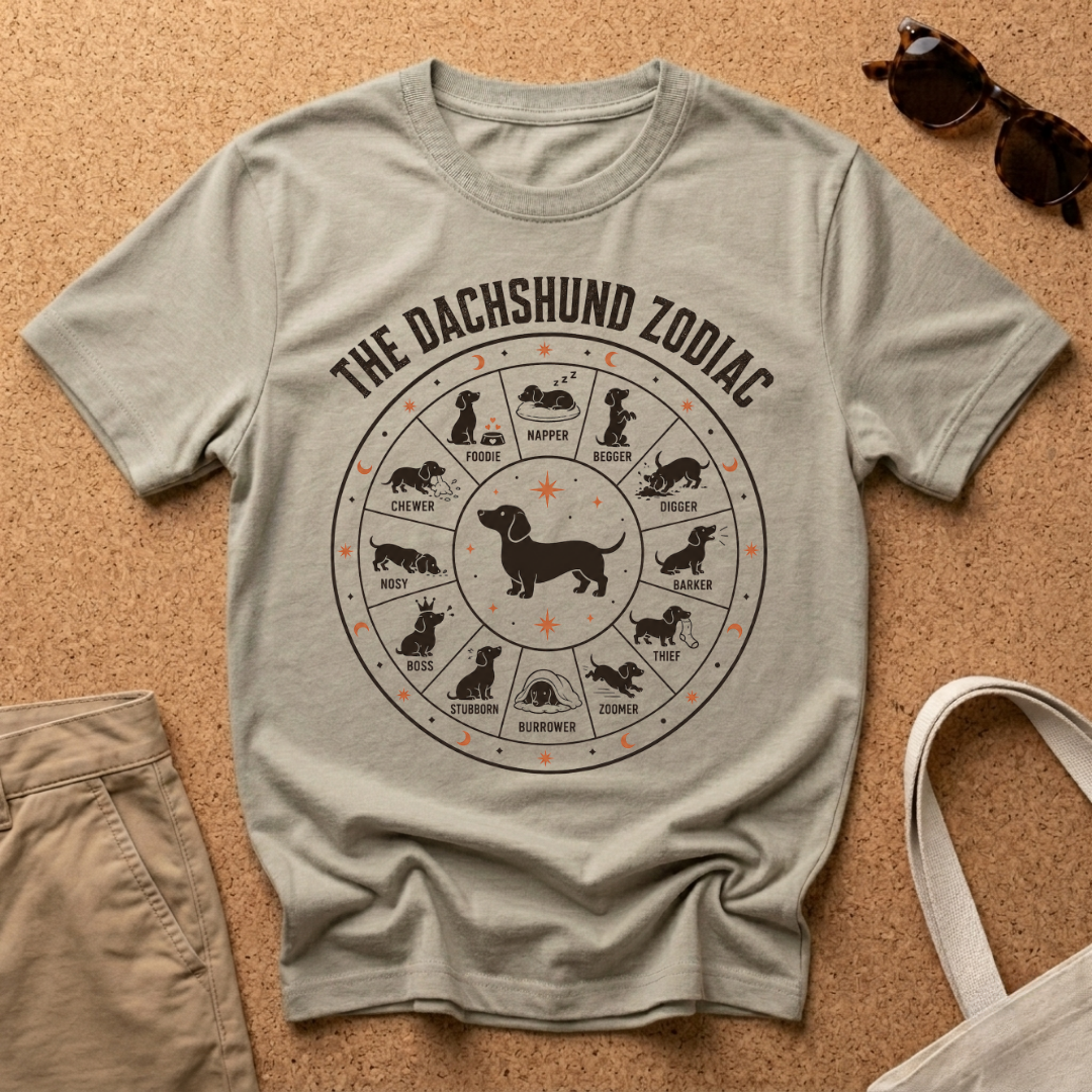 Dachshund Zodiac T-Shirt