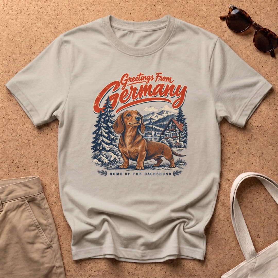 Greetings Germany T-Shirt - Sand