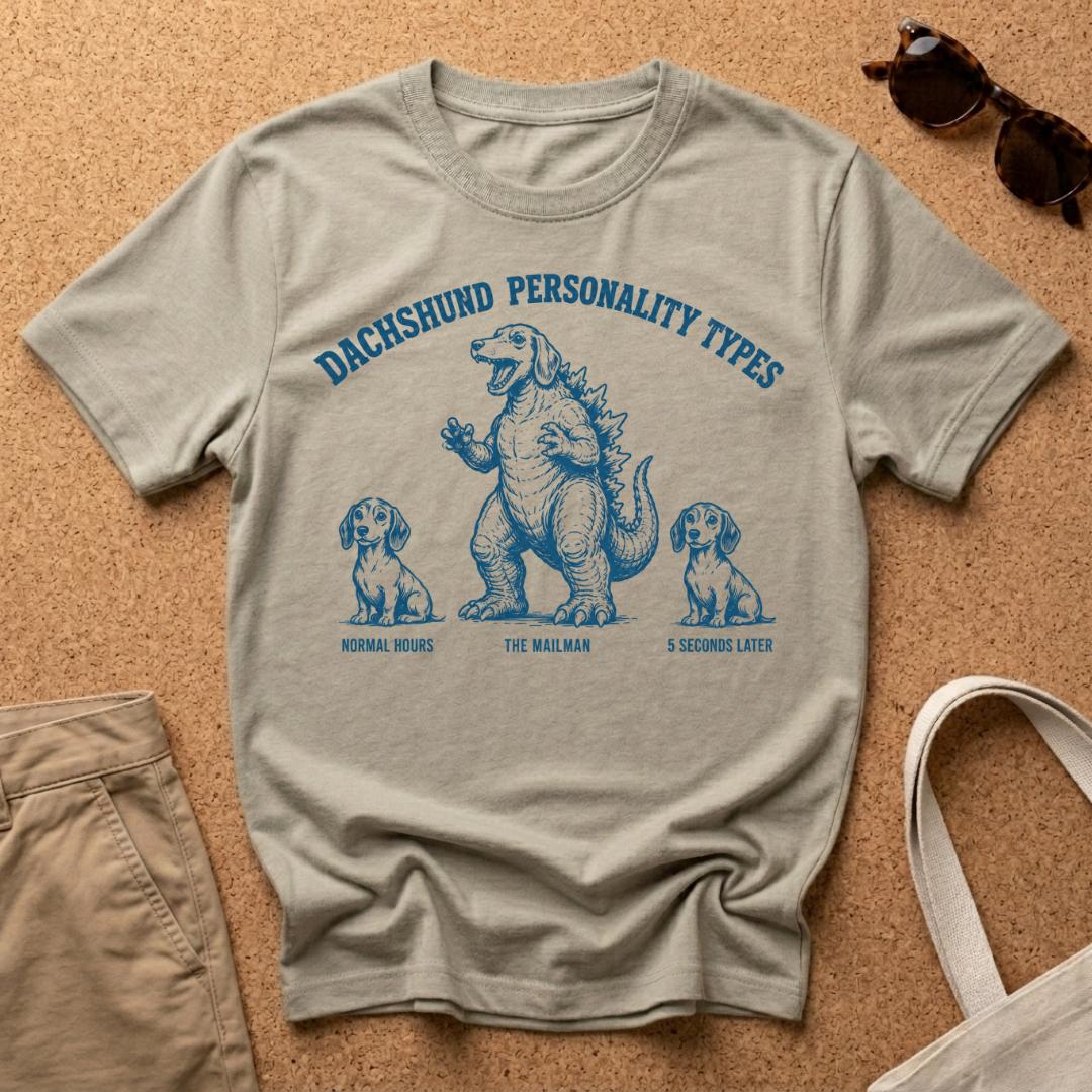 Dachshund Personality Types T-Shirt