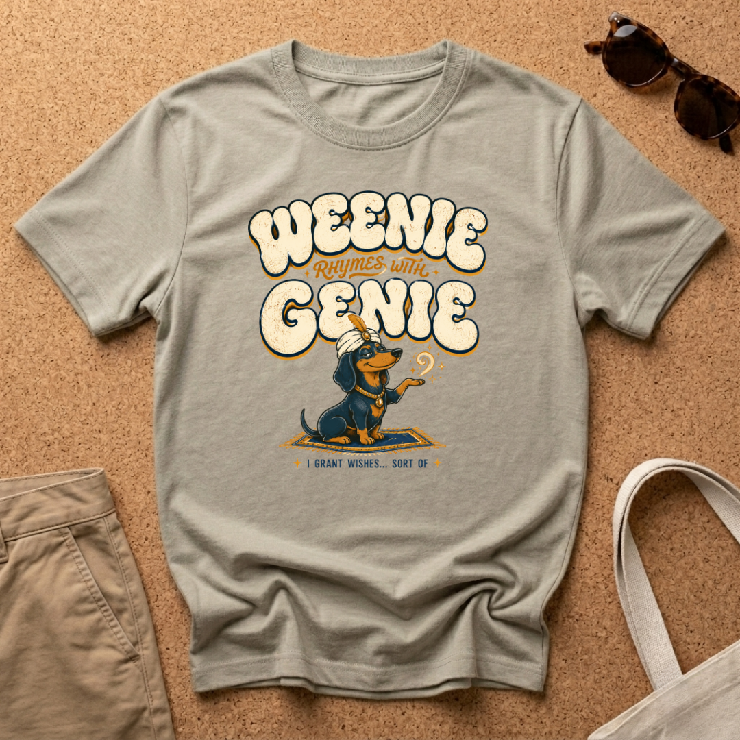 Weenie Rhymes with Genie T-Shirt