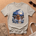 Moonlit River T-Shirt - Sand