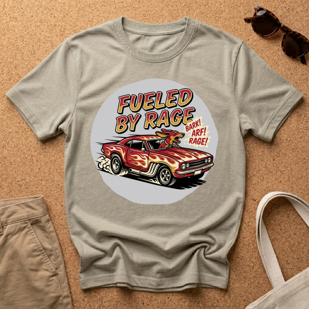 Fueled By Rage and Hotwheels T-Shirt