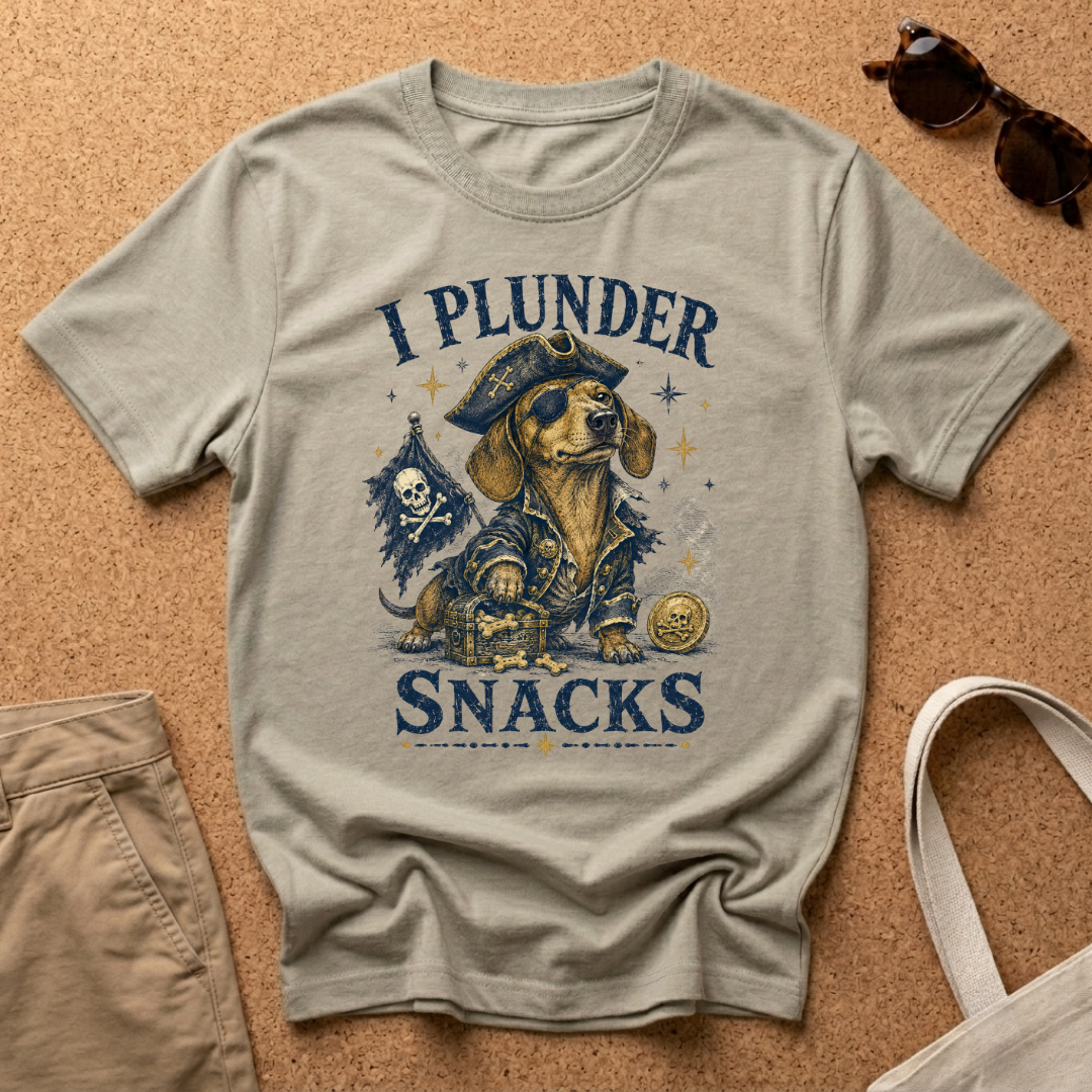 I Plunder Snacks T-Shirt