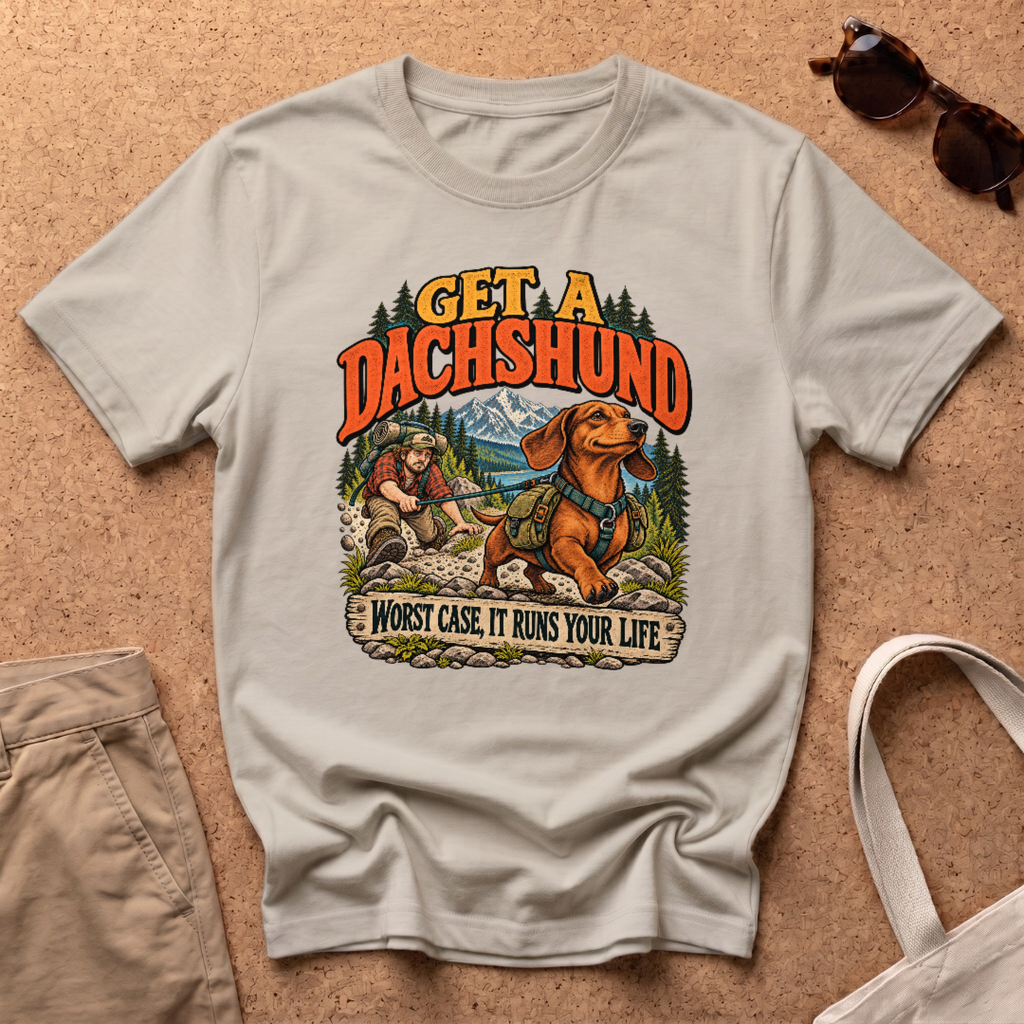 Runs Your Life T-Shirt - Sand