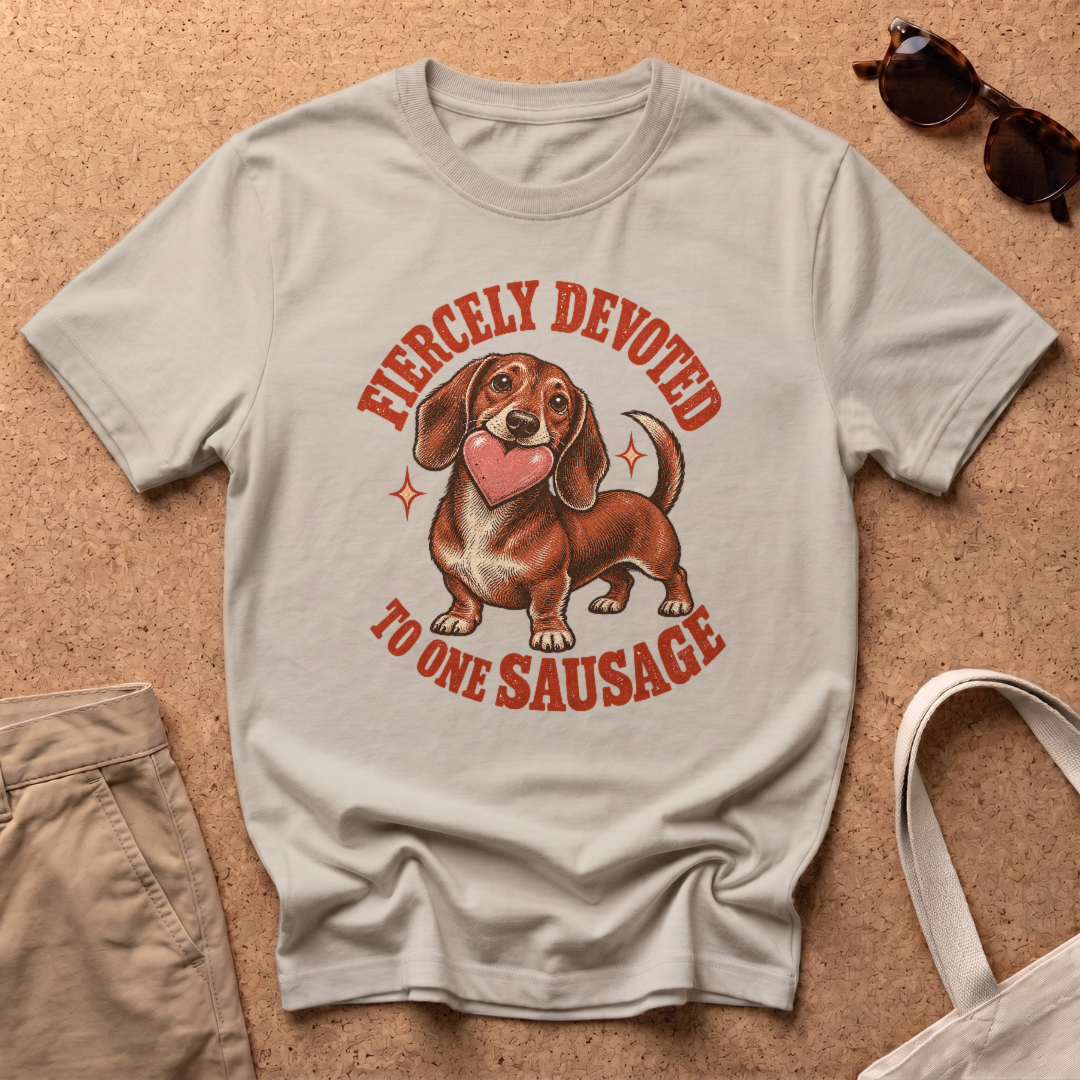 Fiercly Devoted T-Shirt - Sand