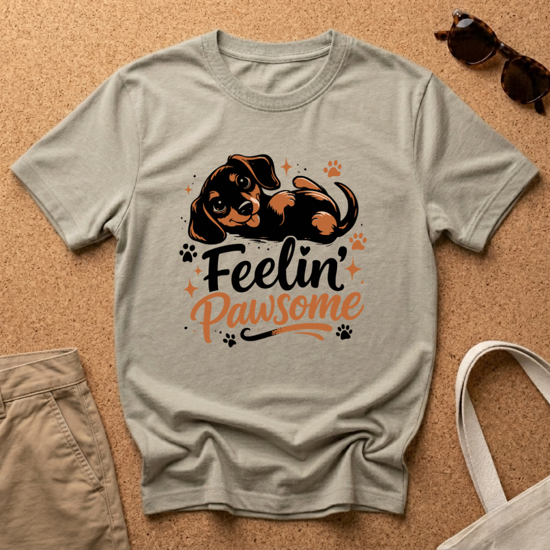 Feelin Pawsome T-Shirt