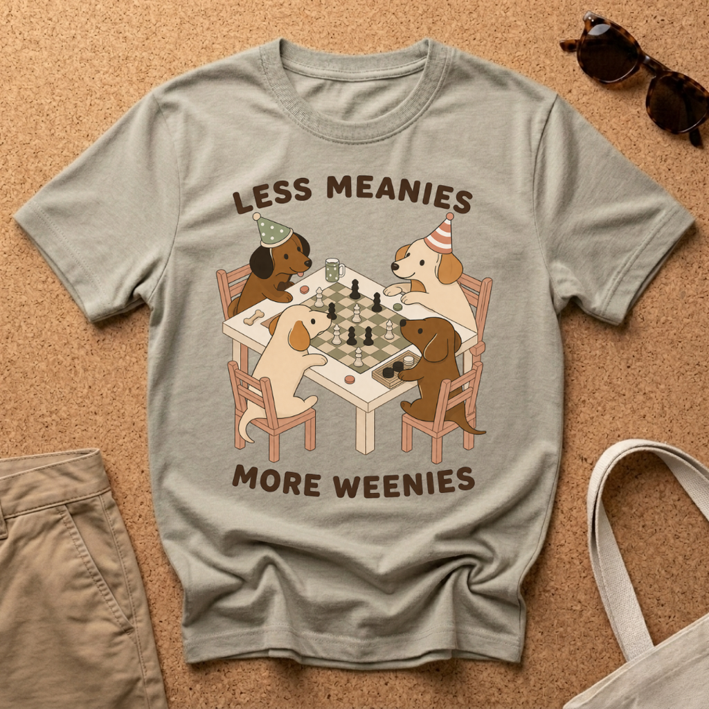 Less Meanies More Weenies T-Shirt