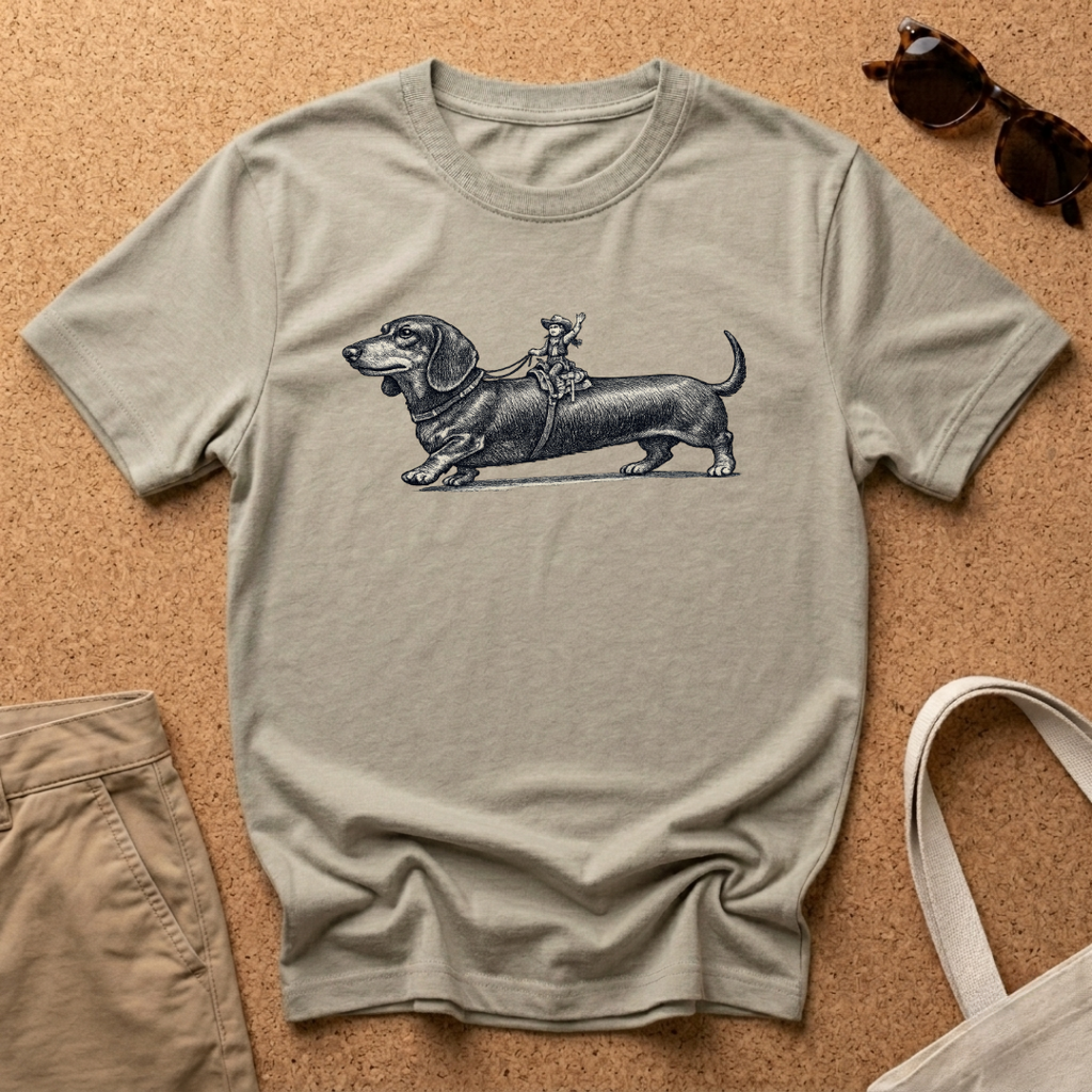 Yeehaw Dachshund T-Shirt