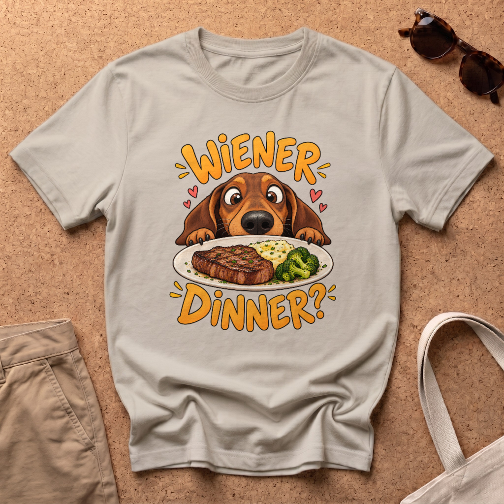Wiener Dinner T-Shirt - Sand