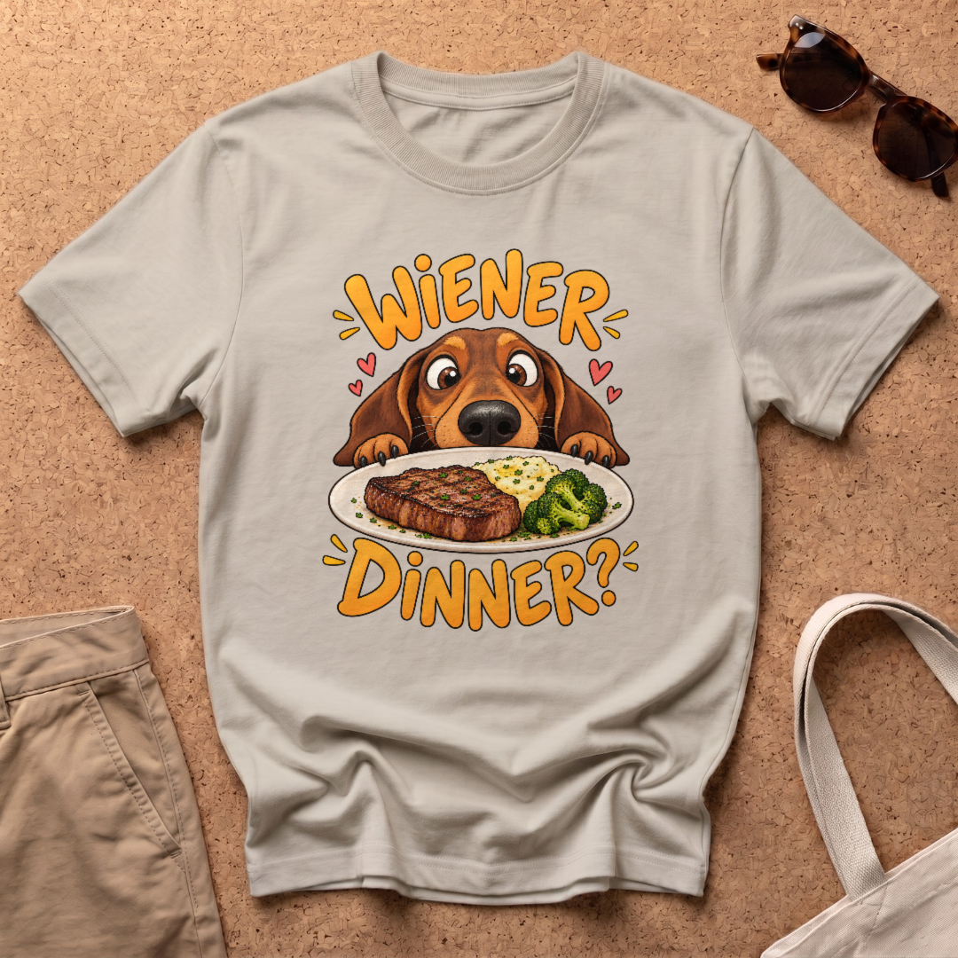 Wiener Dinner T-Shirt - Sand