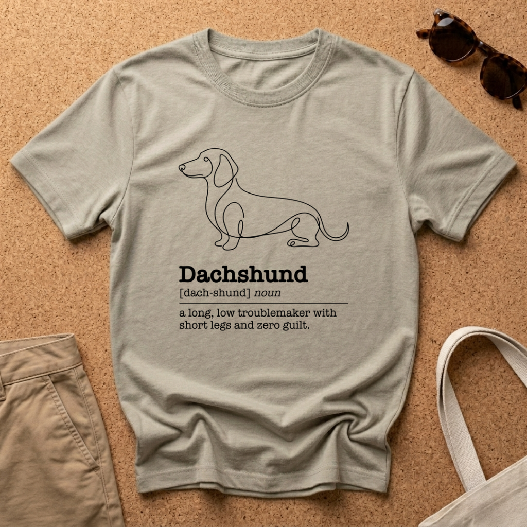 Dachshund Zero Guilt T-Shirt