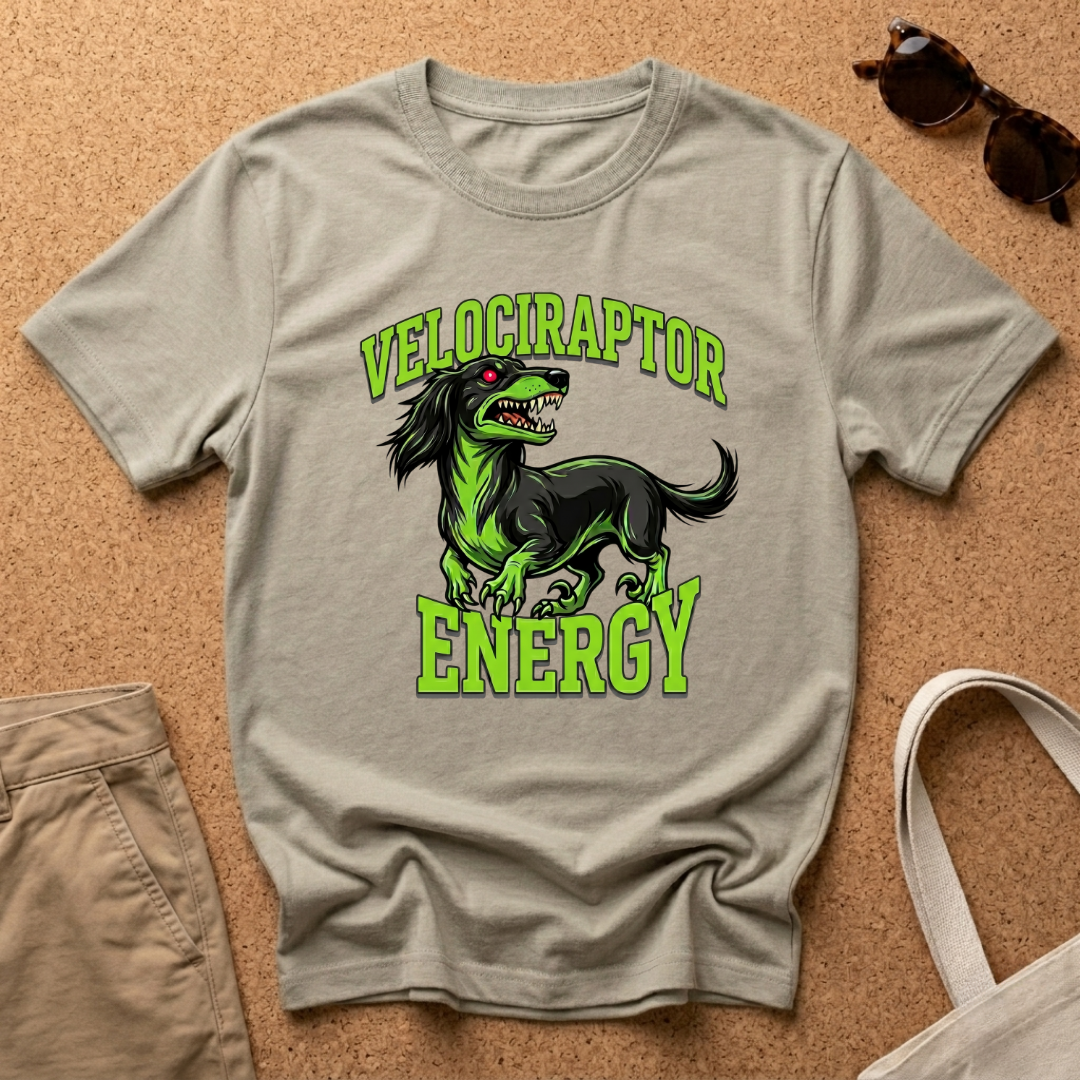 Velociraptor Energy T-Shirt