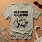 Subtitles Face T-Shirt