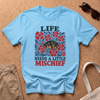 Life Mischief T-Shirt - Sky
