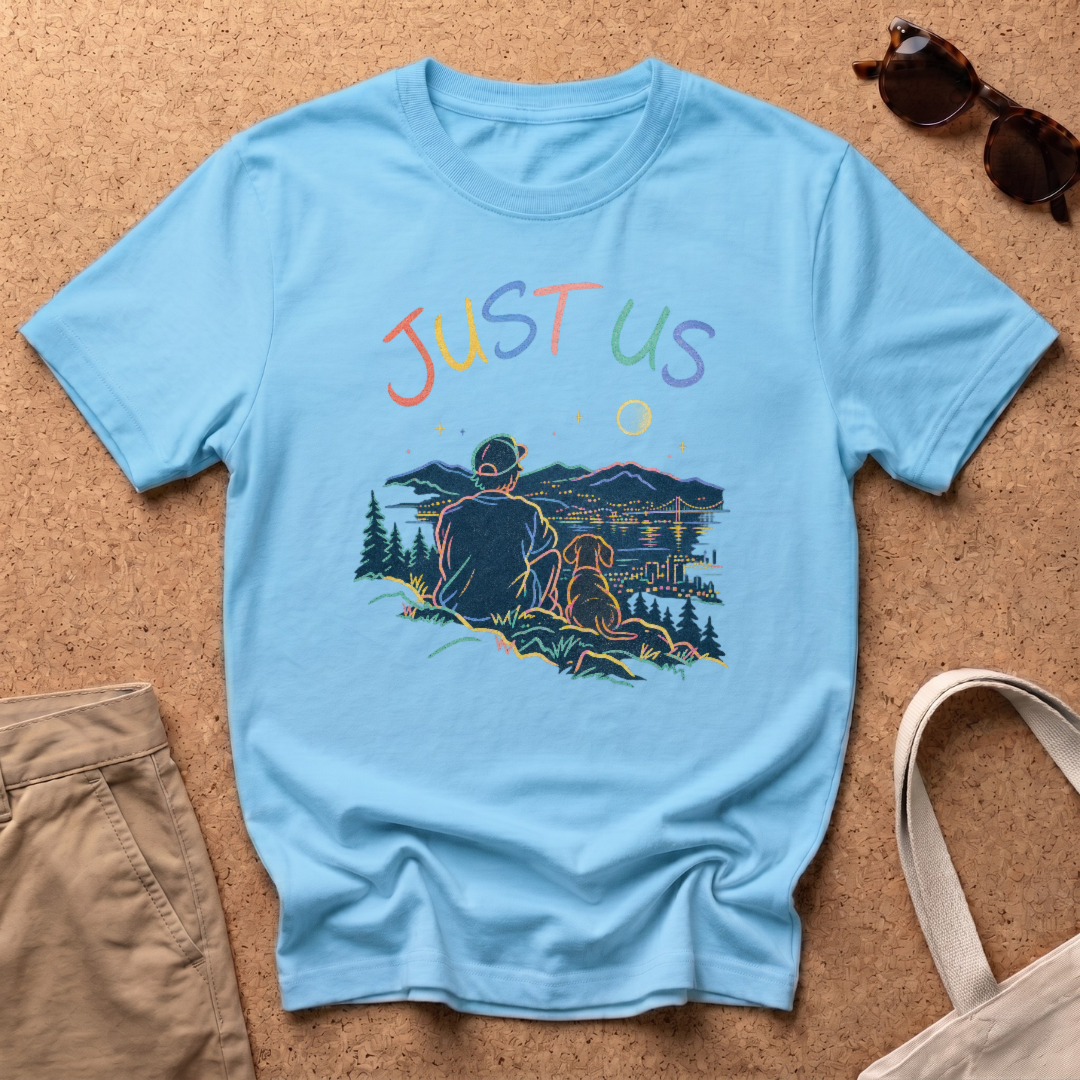 Just Us T-Shirt - Sky