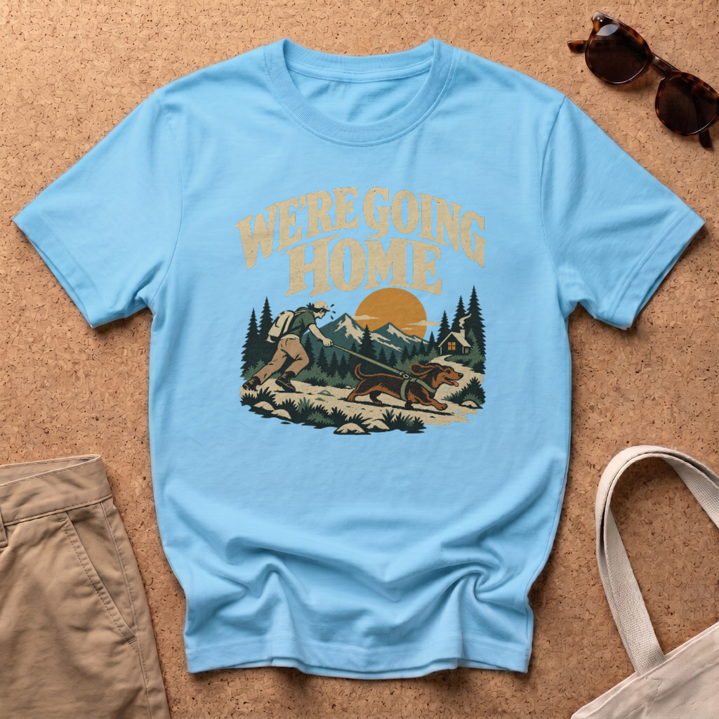 Going Home T-Shirt - Sky
