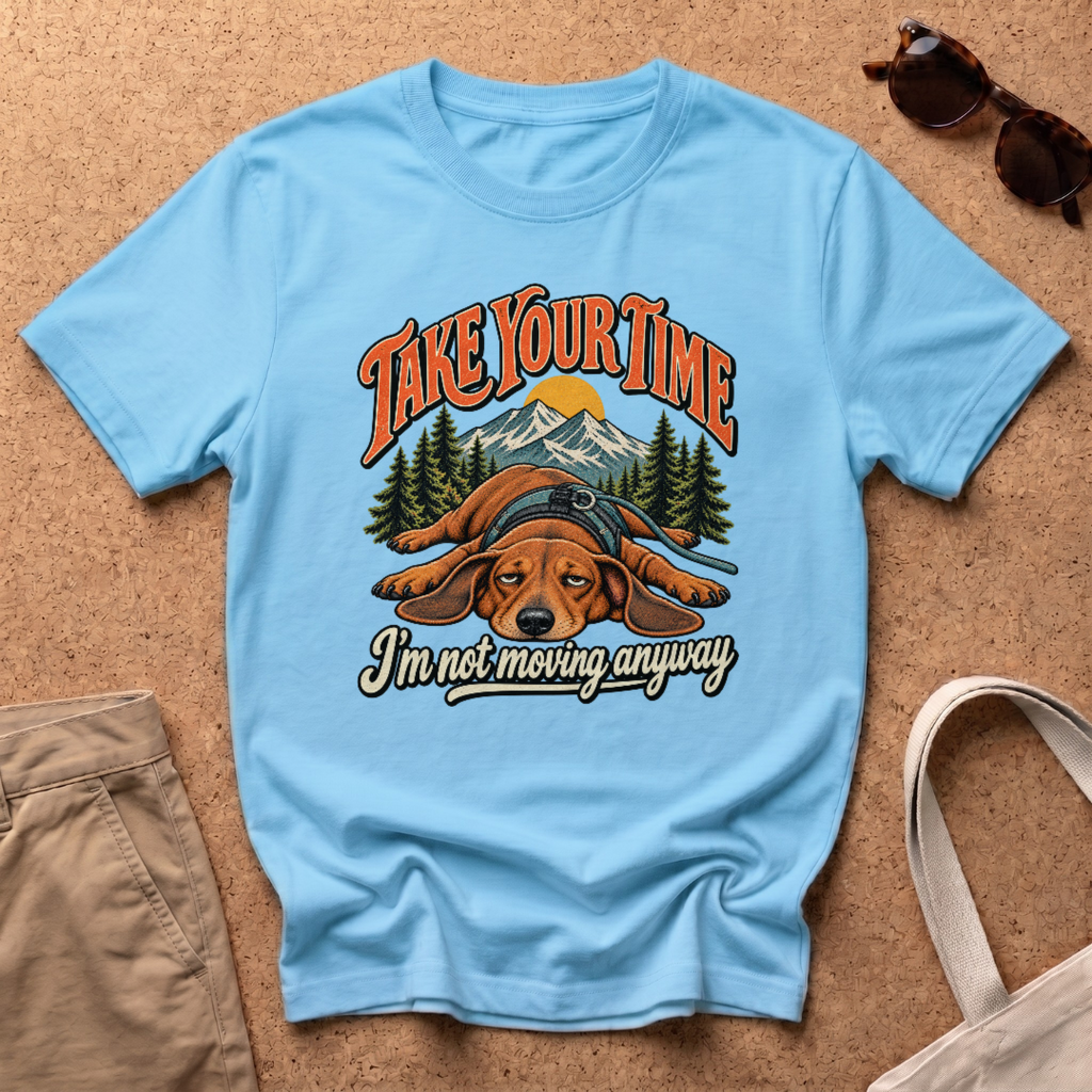 Take Your Time T-Shirt - Sky