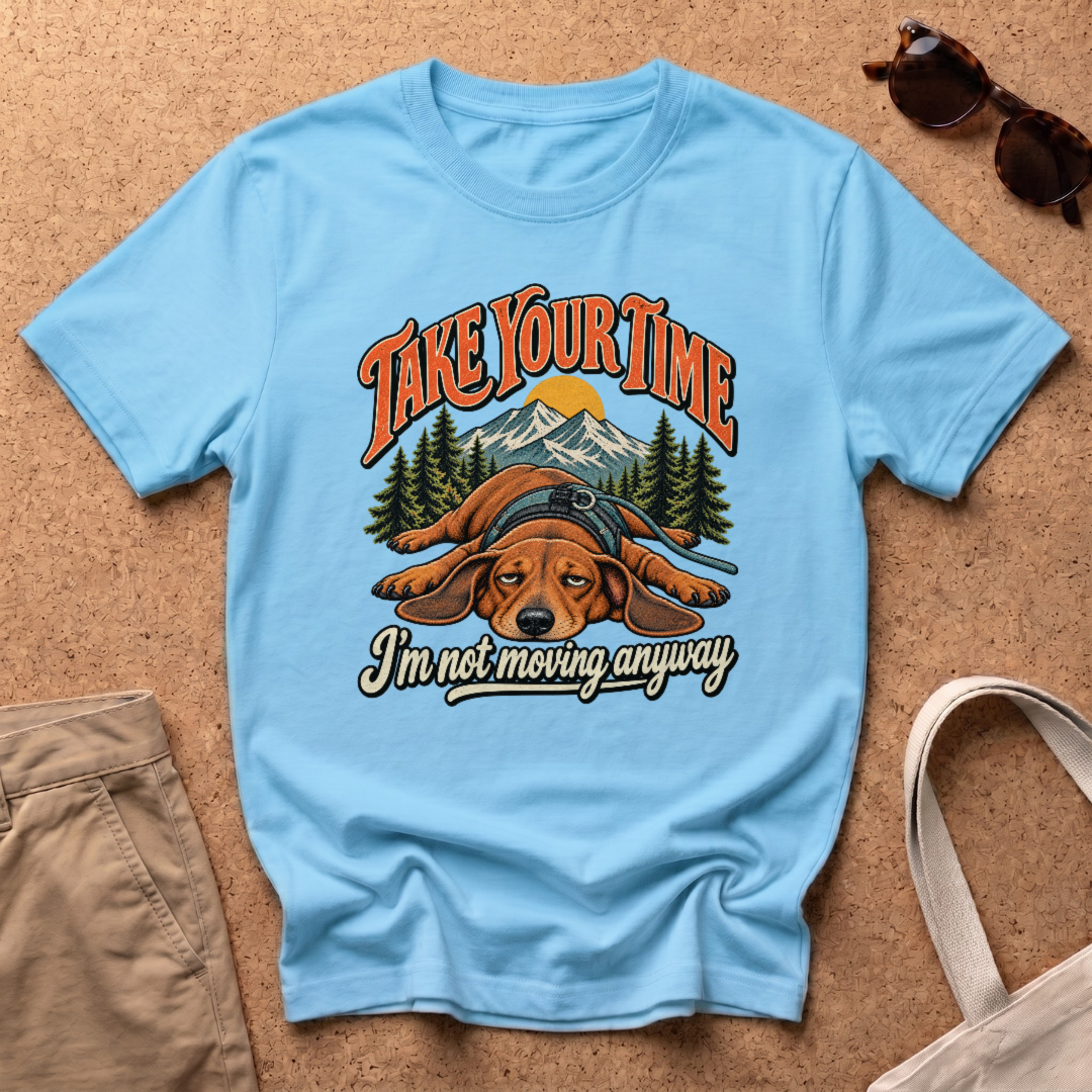 Take Your Time T-Shirt - Sky