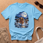 Moonlit River T-Shirt - Sky