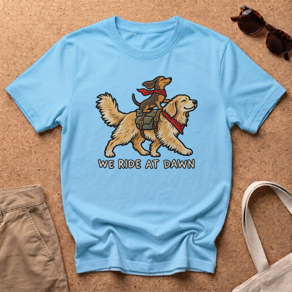 We Ride T-Shirt - Sky