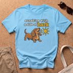 Sunshine Side Bark T-Shirt - Sky