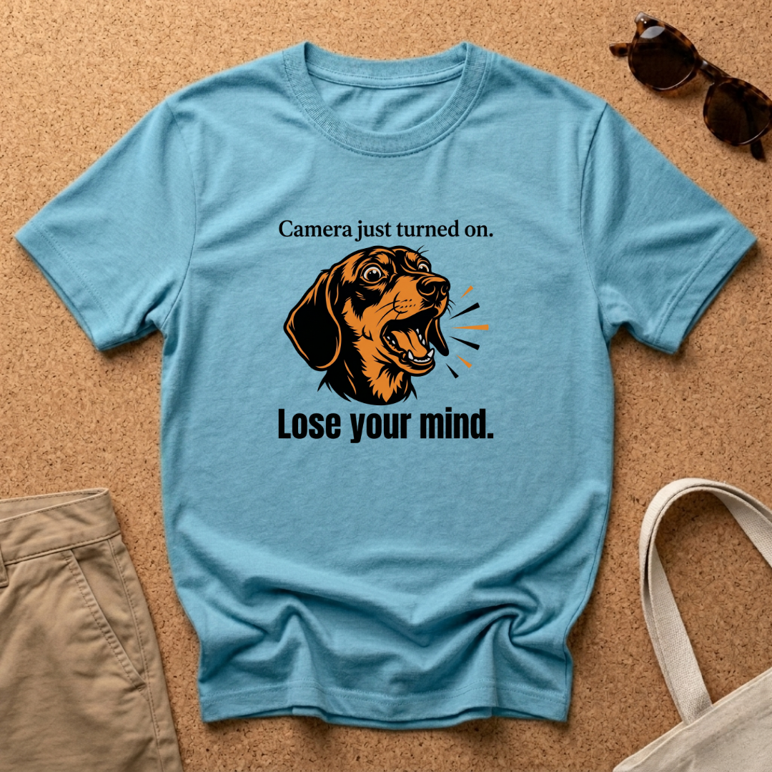 Camera On, Lose Mind T-Shirt