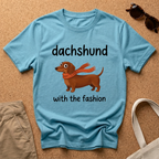 Dachshund Fashion Orange T-Shirt