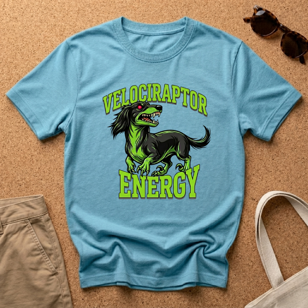 Velociraptor Energy T-Shirt