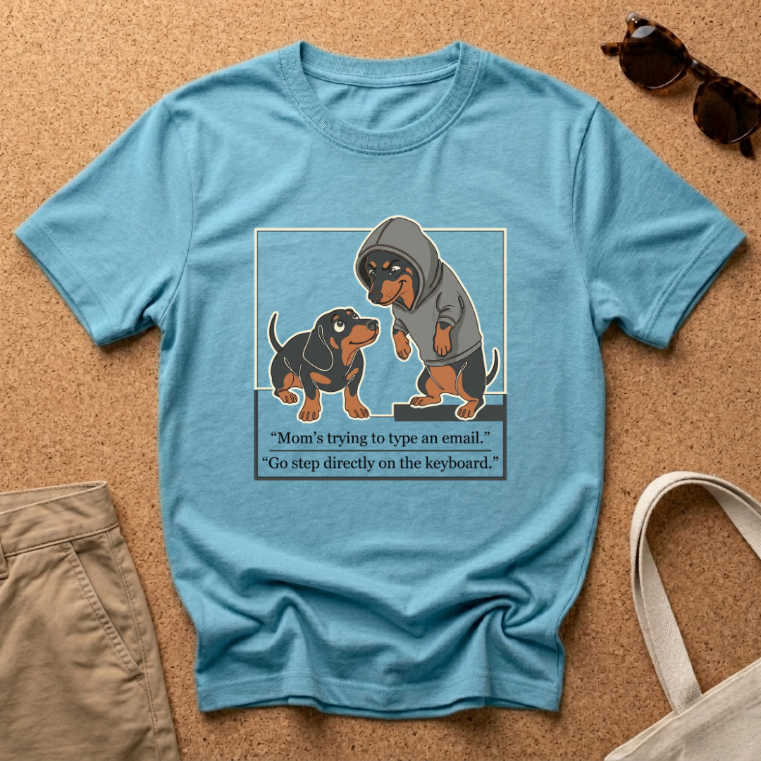 Mischievous Dachshund T-Shirt
