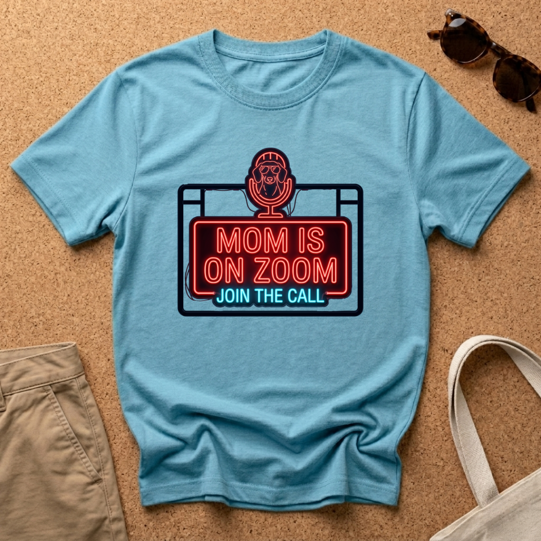 Neon Sign Zoom Call T-Shirt