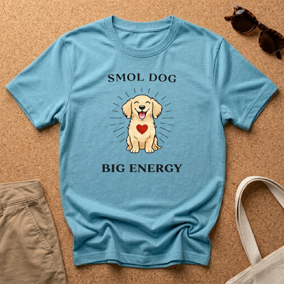Smol Dog Big Energy T-Shirt