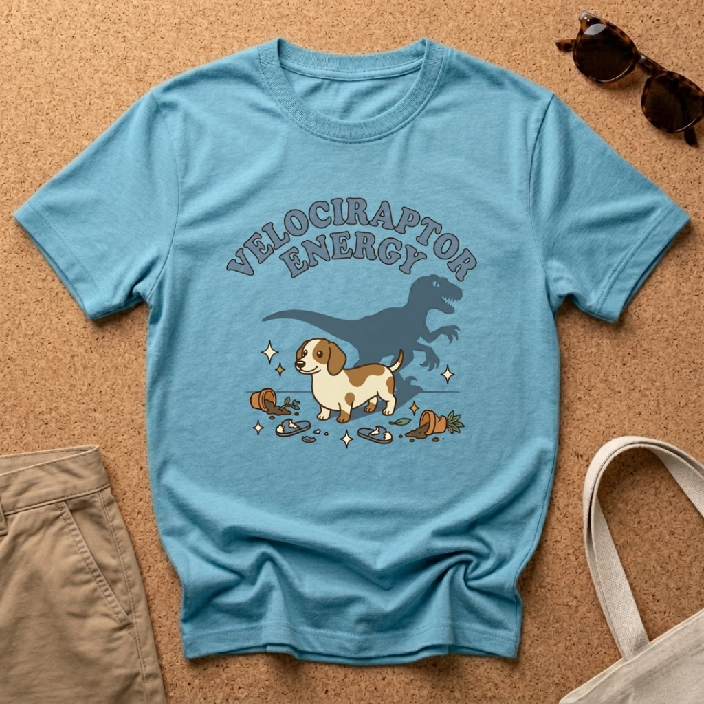 Velociraptor Shadow T-Shirt