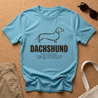 Dachshund Paint Brush T-Shirt