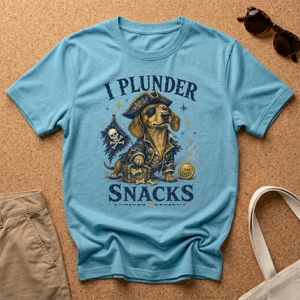 I Plunder Snacks T-Shirt