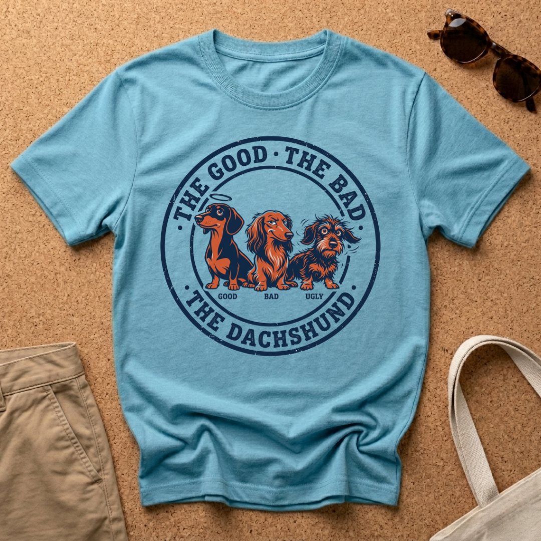 The Three Dachshund T-Shirt