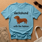 Dachshund Fashion Glasses T-Shirt