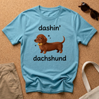 Dashin Dachshund Windy T-Shirt
