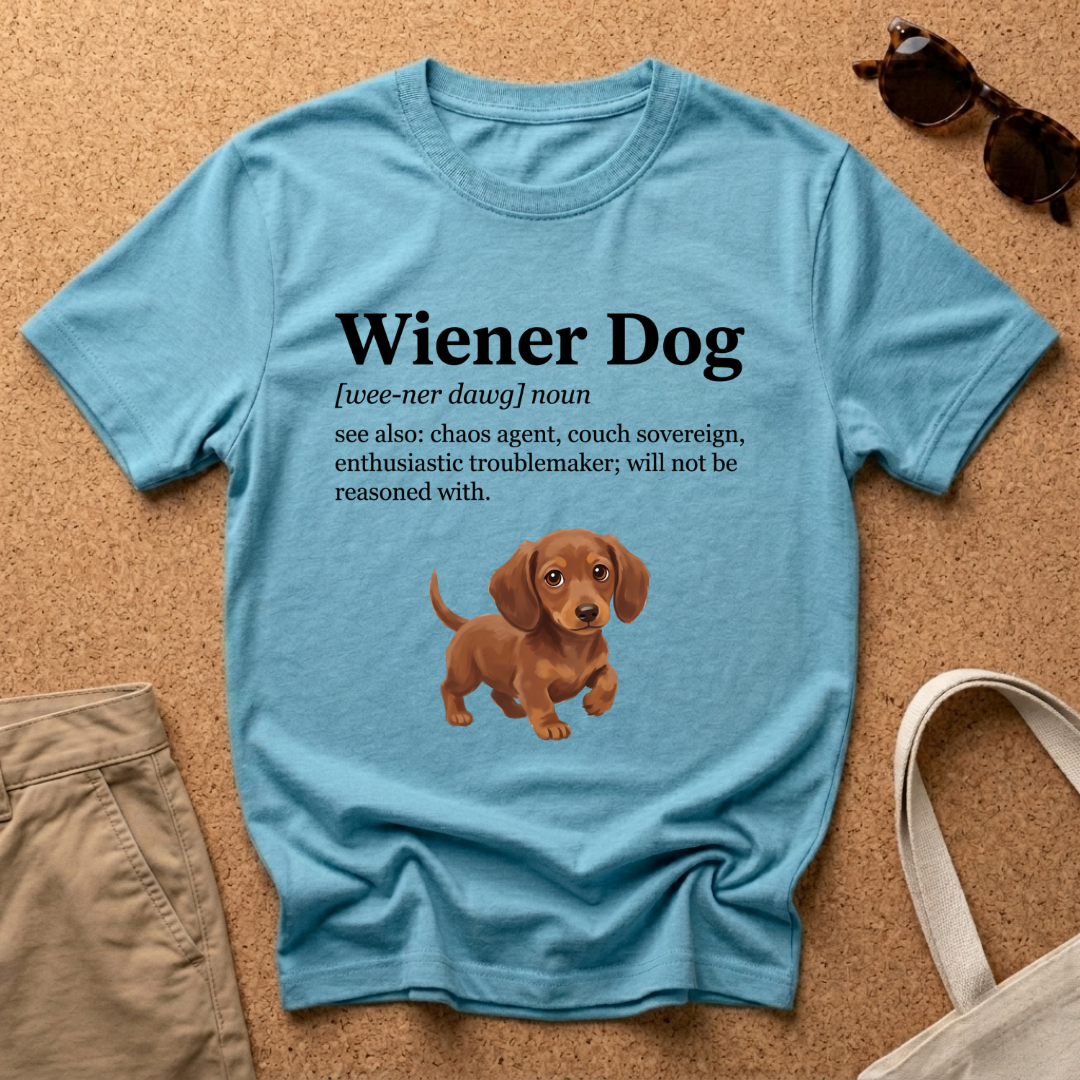 Wiener Dog Cuddly T-Shirt