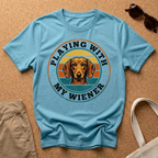 Playing With My Wiener Retro T-Shirt