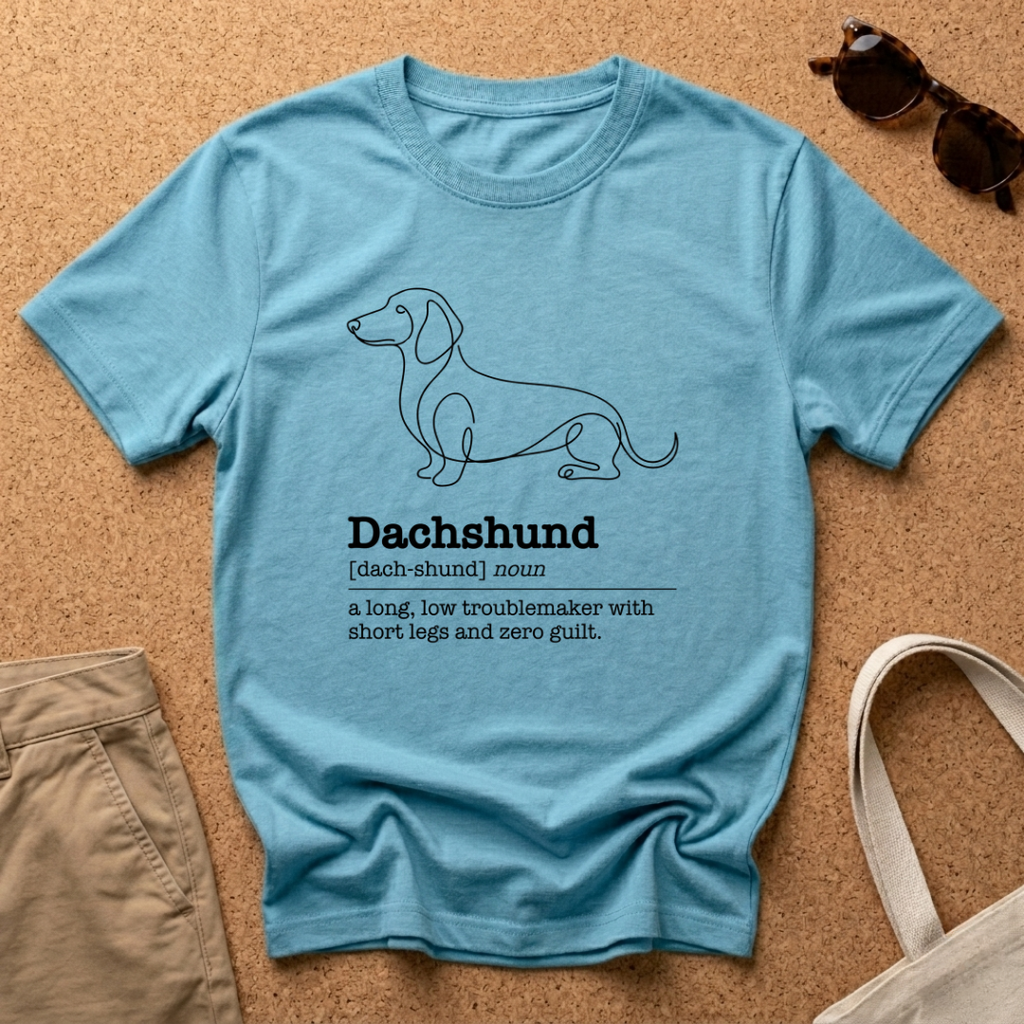 Dachshund Zero Guilt T-Shirt